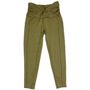 Free People Movement • Breathe Deeper Leggings Size Medium In Army NEW